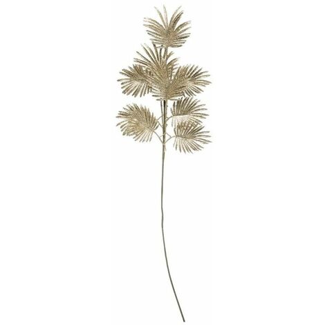 Paris Prix - Branche De Palmier Déco grand Hôtel 75cm Or
