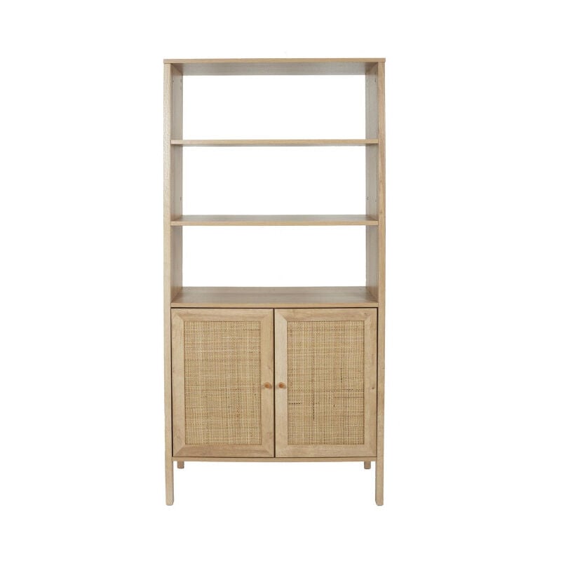 Buffet 2 Portes en Bois 'Bali' 163cm Naturel