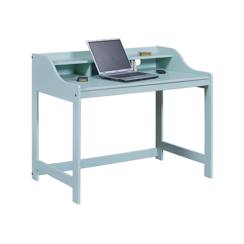 Bureau Design en Bois "Lowell" 110cm Vert Sauge Bureau Design en Bois "Lowell" 110cm Vert Sauge