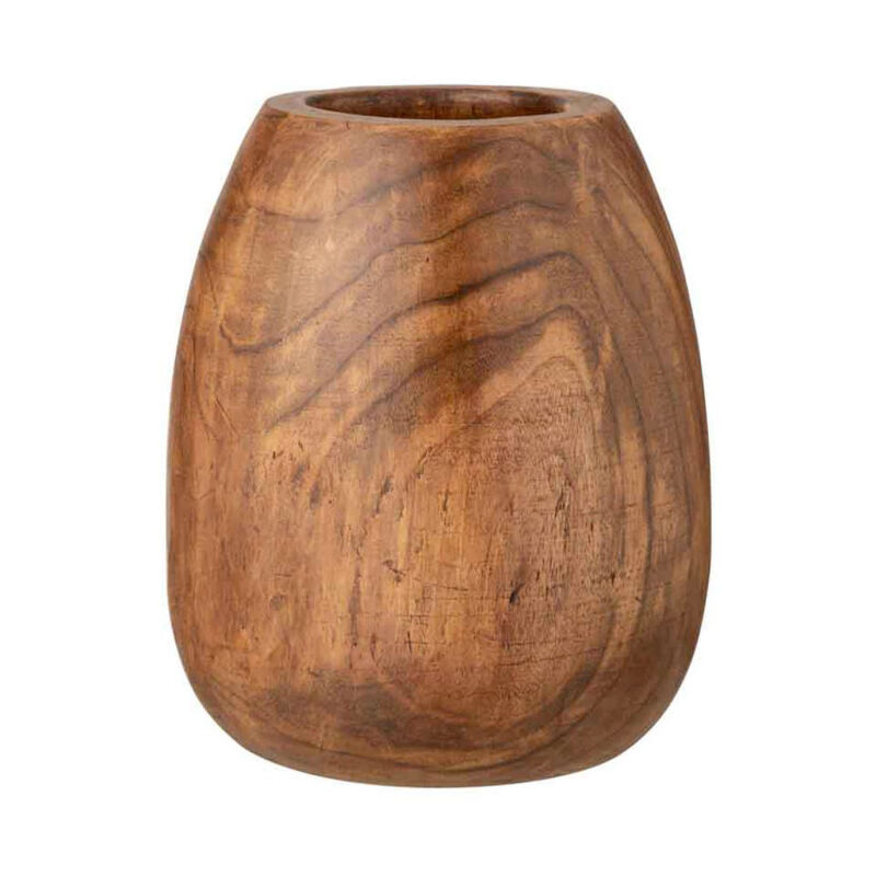 Cache-Pot Déco 'Wood Paulownia' 40cm Marron