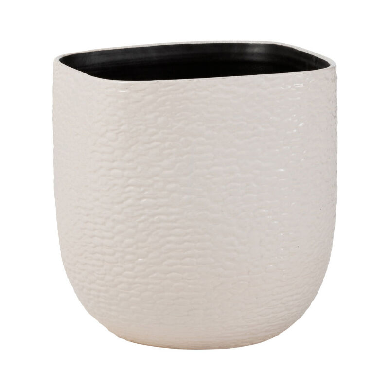 Cache-Pot en Céramique 'Audrey' 30cm Blanc