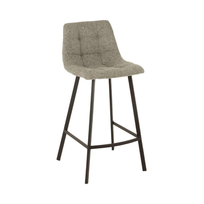 Chaise de Bar Design 'Stéphane' 97cm Gris