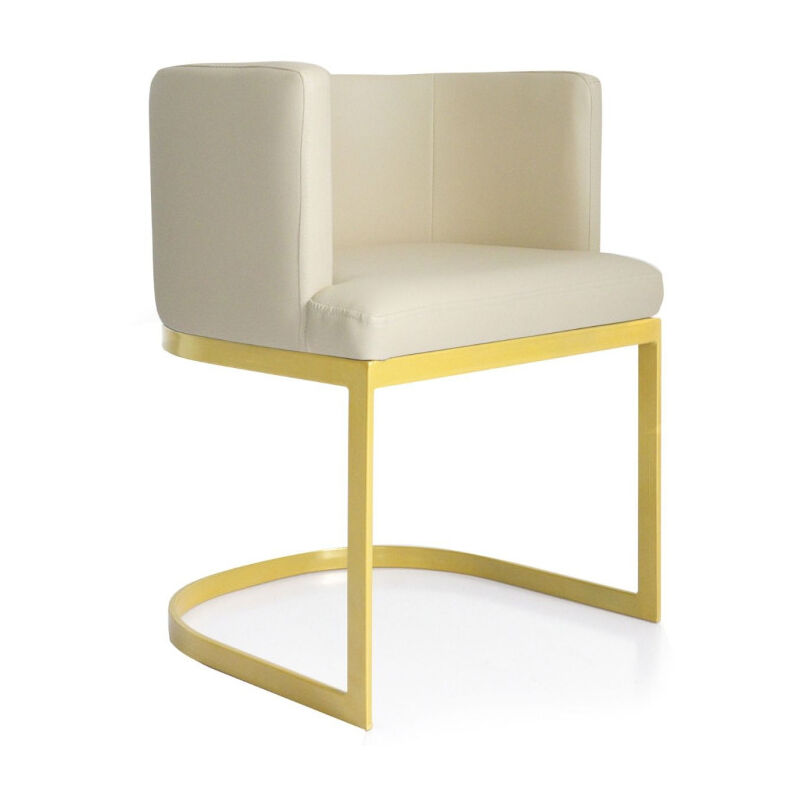 Chaise Design 'Noemy' 75cm Beige