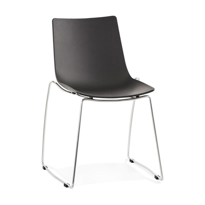 Chaise Design 'Rovigo' 83cm Noir