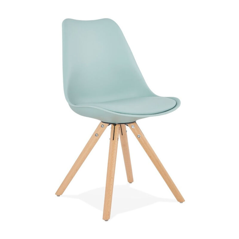 Chaise Scandinave 'Jax' 83cm Bleu