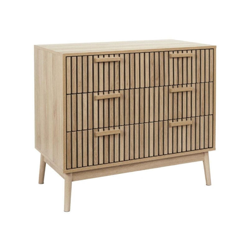 Commode Design 'Klaus' 90cm Marron