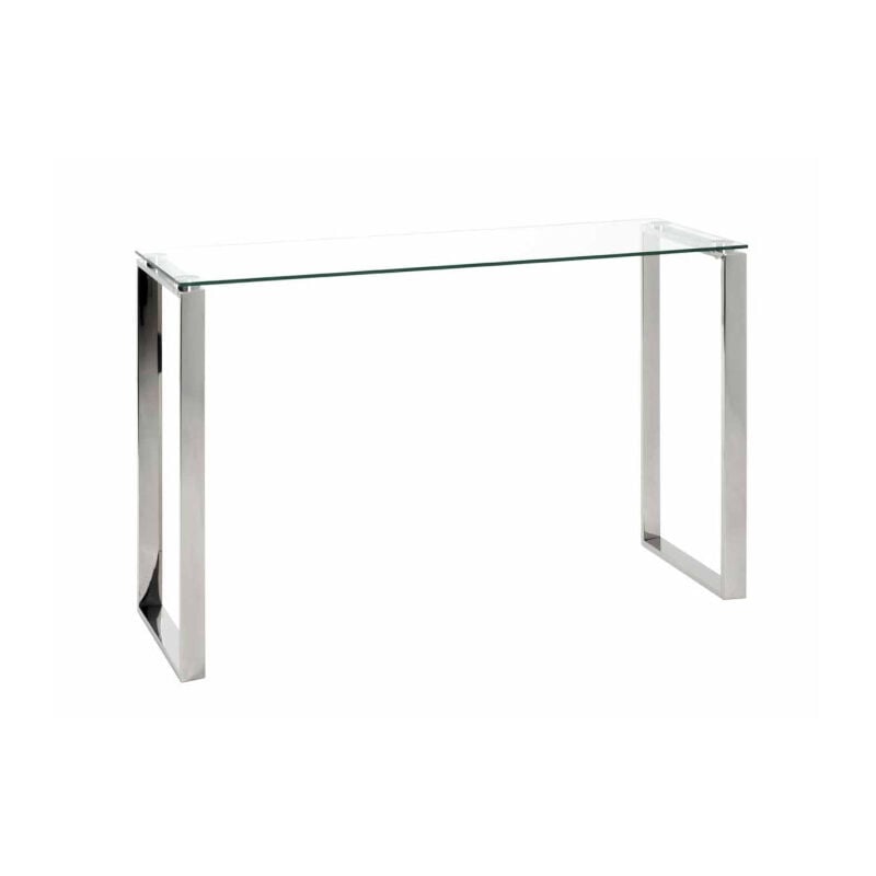Paris Prix - Console Design 'Hytin' 120cm Argent