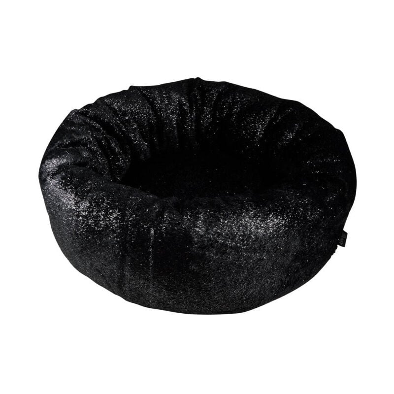 Coussin pour Chien & Chat 'Paillettes' 55cm Noir