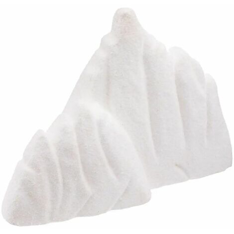 Paris Prix - Décoration De Noël Montagne manteau 50cm Blanc