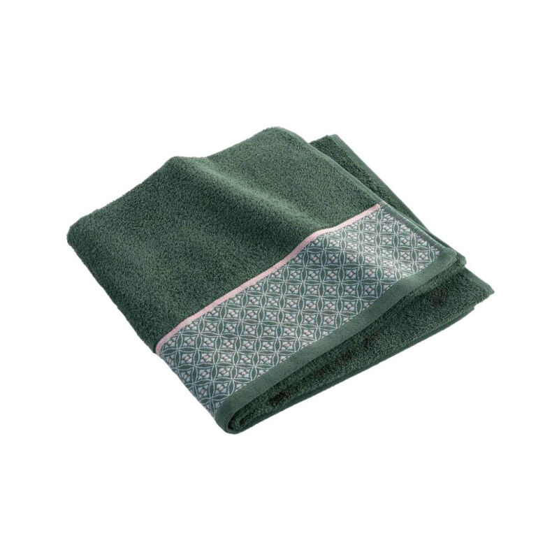 Drap de Douche Jacquard 'Belina' 70x130cm Kaki