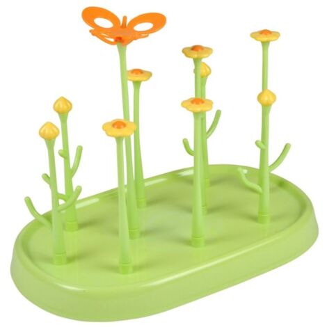 Paris Prix - égouttoir à Biberons joli Jardin 32cm Vert