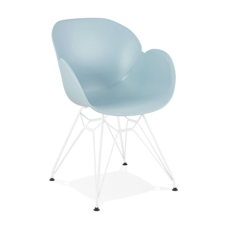 Fauteuil Design 'Calypso' 85cm Bleu