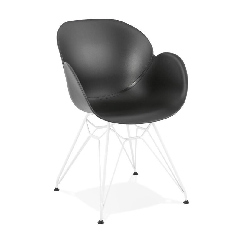 Fauteuil Design "Calypso" 85cm Noir