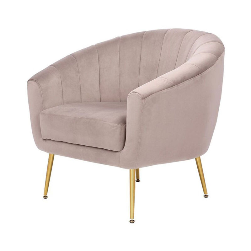 Fauteuil Design "Doreen" 88cm Taupe