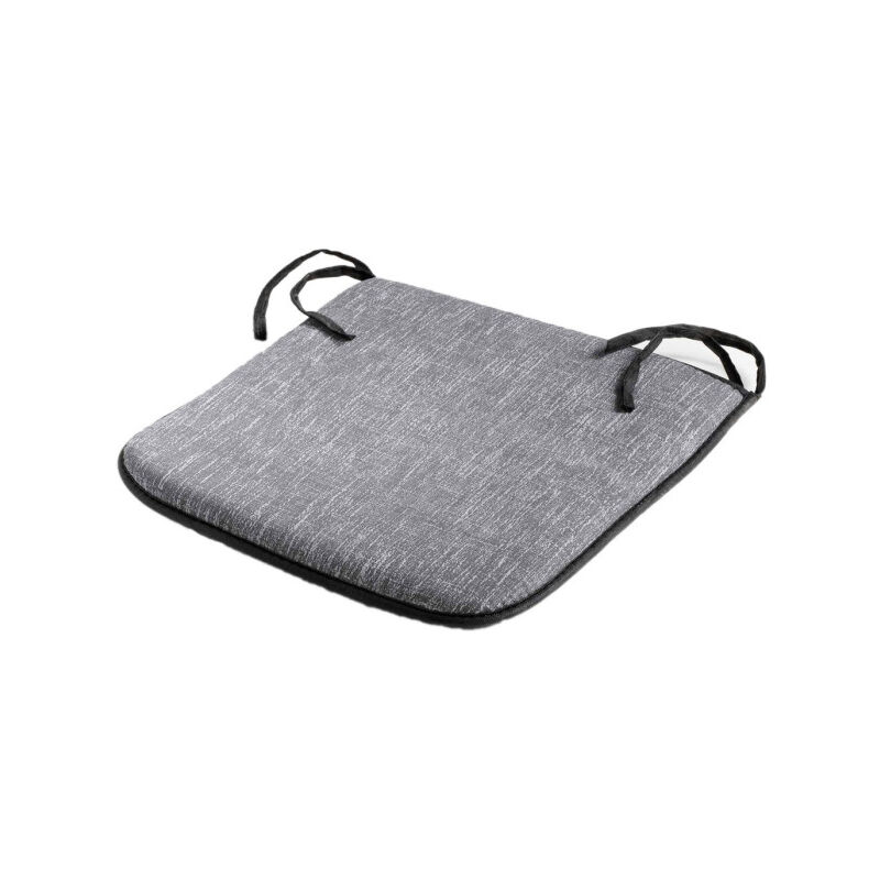 Galette de Chaise 'Memphis' 40x40cm Gris Perle