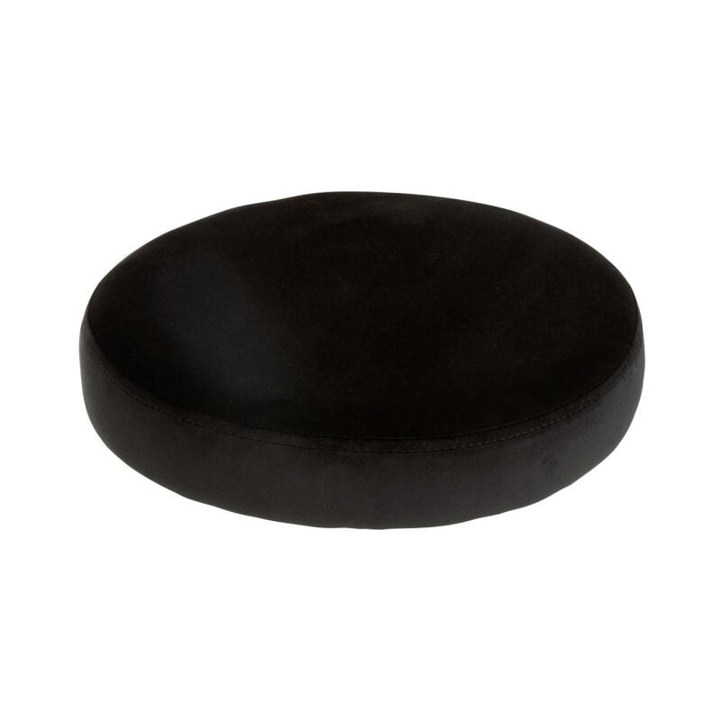 Galette de Chaise Ronde 'Assise' 34cm Noir