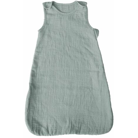 Paris Prix - Gigoteuse Bébé sans Manches 70cm Vert Céladon