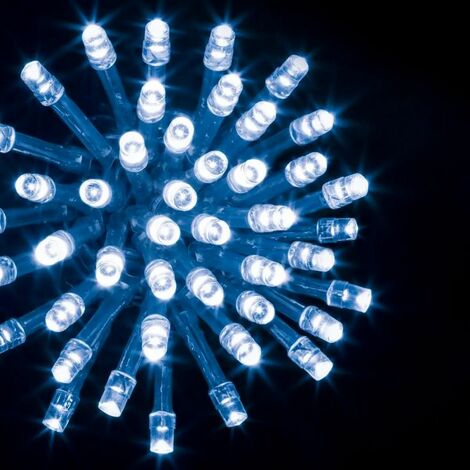 Paris Prix - Guirlande De Noël Lumineuse timer 30m Bleu
