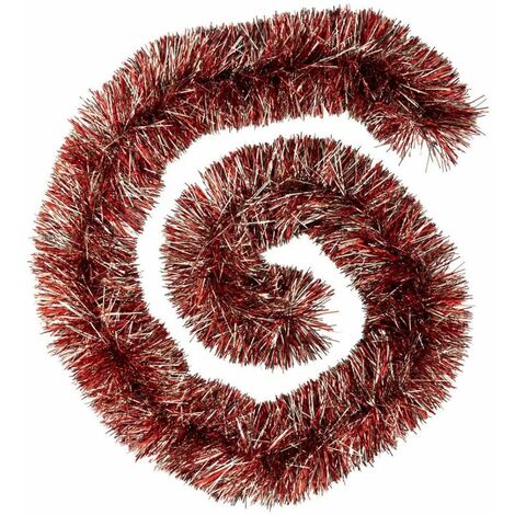 Paris Prix - Guirlande De Noël maison 200cm Rouge & Or