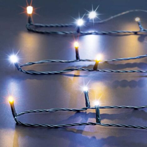 Paris Prix - Guirlande Lumineuse Extérieur eloy 32m Blanc Chaud & Froid