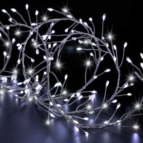 Paris Prix - Guirlande Lumineuse Led extérieur 5m Blanc Froid