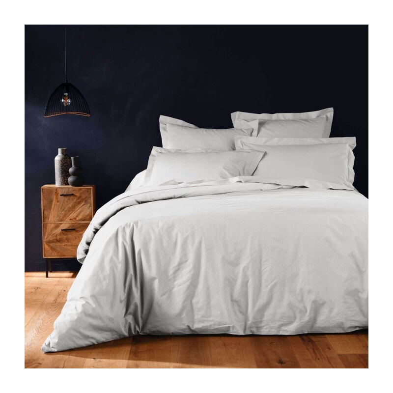 Paris Prix - Housse de Couette 'Lina' 220x240cm White