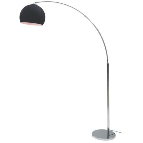 Paris Prix - Lampadaire Arc Design joliet 166cm Noir