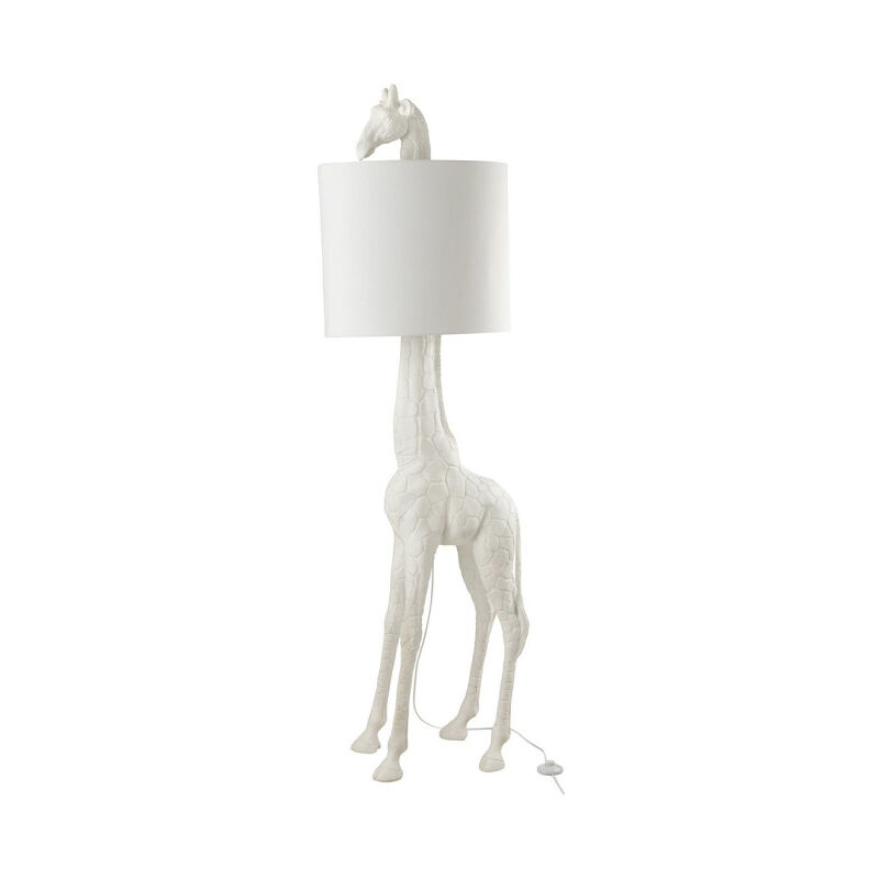 Paris Prix - Lampadaire Design Girafe 'Kurtis' 179cm Blanc Paris Prix - Lampadaire Design Girafe 'Kurtis' 179cm Blanc