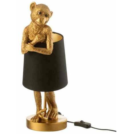 Lampe personnalisée avec prénom petit singe - Nessygan