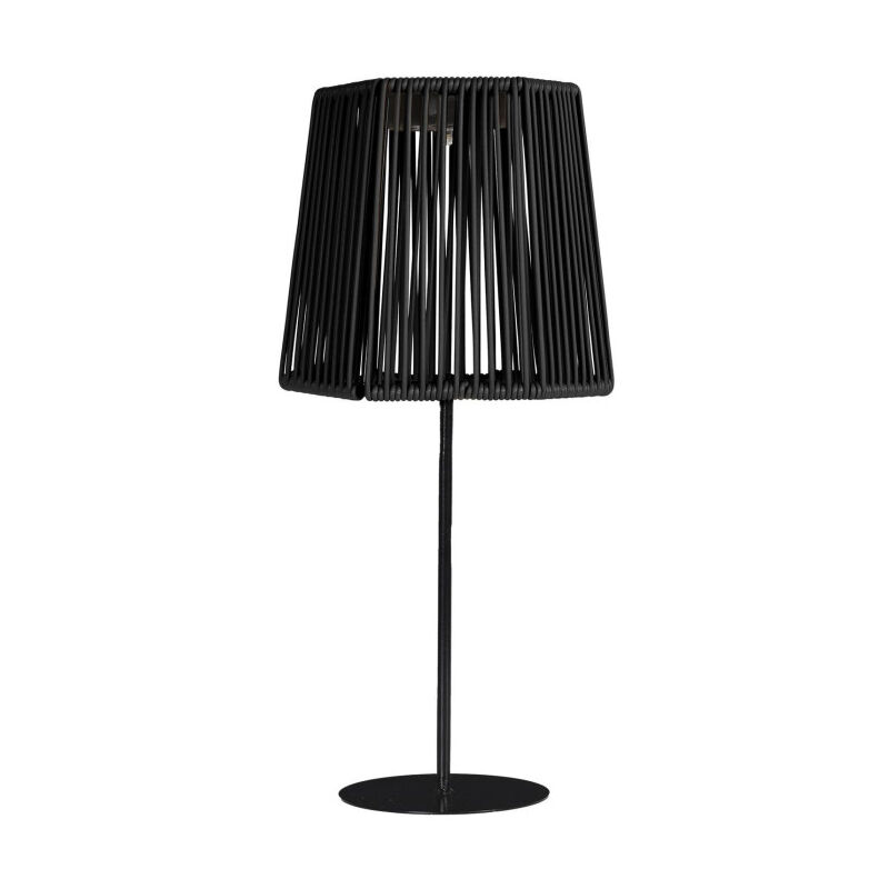 Lampe à Poser Extérieur Solaire 'Carmine' 40cm Noir Lampe à Poser Extérieur Solaire 'Carmine' 40cm Noir
