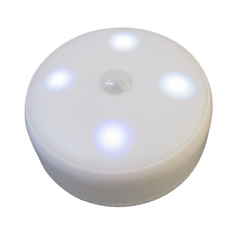 Lampe à Led "Détecteur de Mouvement" 7cm Blanc