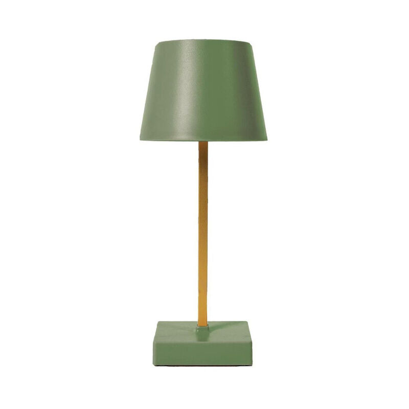 Paris Prix - Lampe à Poser Led 'Tactile' 26cm Vert Paris Prix - Lampe à Poser Led 'Tactile' 26cm Vert