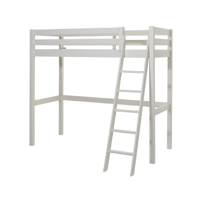 Lit Mezzanine Enfant 'Pino' 90x200cm Blanc