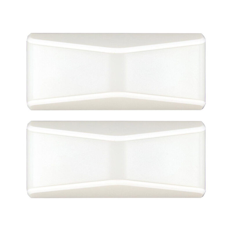 Lot de 2 Lampes Led 'Détecteur Luminosité' 7cm Blanc Lot de 2 Lampes Led 'Détecteur Luminosité' 7cm Blanc
