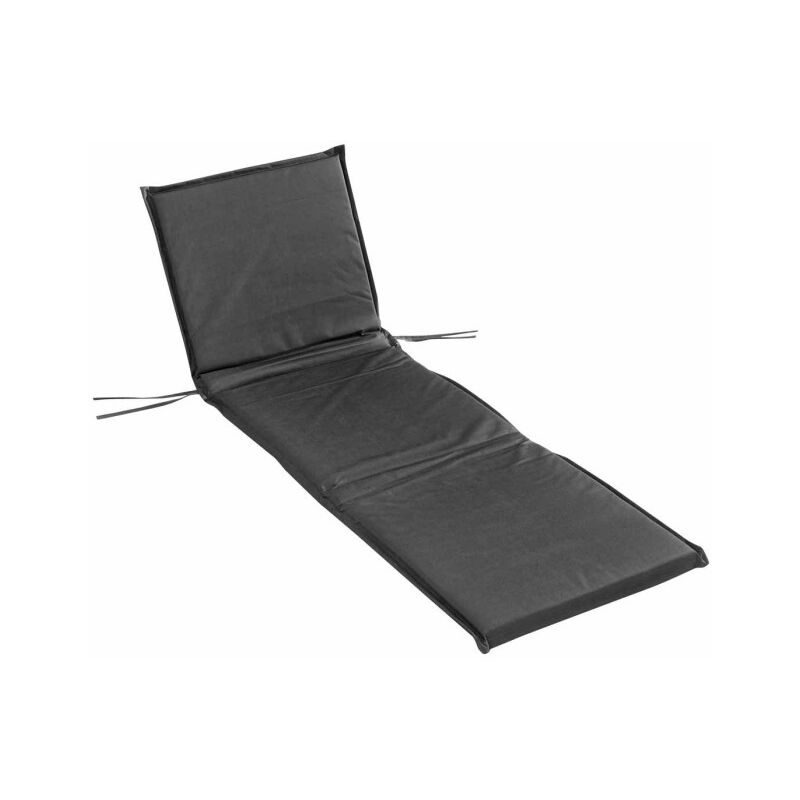 Matelas Bain de Soleil 'Siesta' 64x190cm Gris