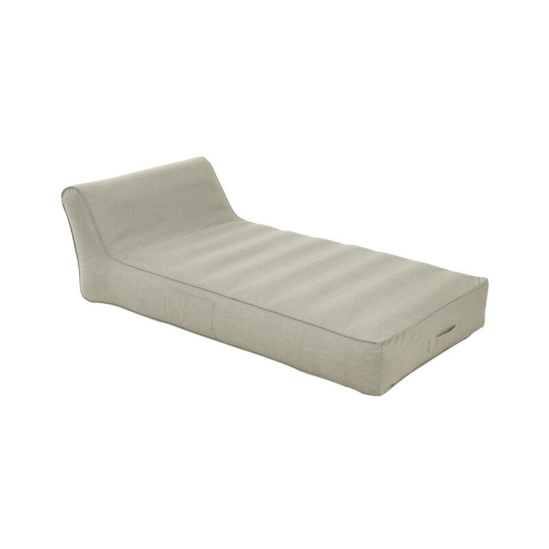 Paris Prix - Matelas de Jardin 'Hélène' 160cm Gris