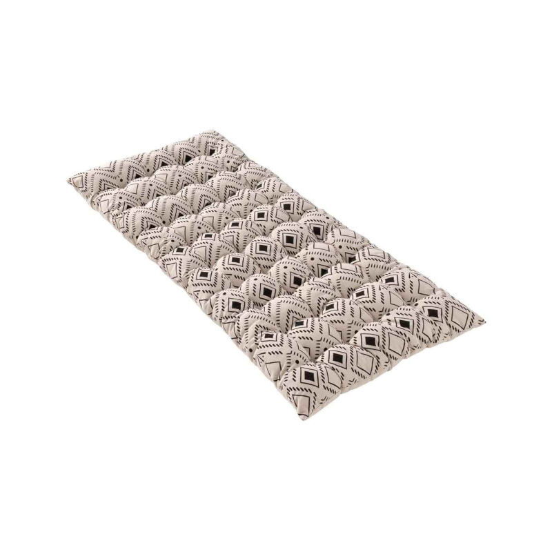 Paris Prix - Matelas de Sol Imprimé 'Nalika' 60x120cm Naturel