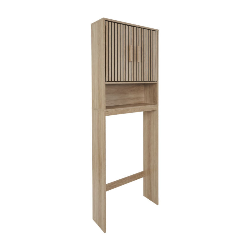 Meuble wc Design 'Klaus' 166cm Marron