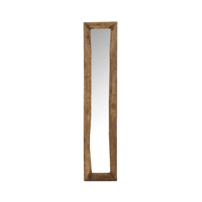 Miroir à Poser Déco en Bois 'Slim' 120cm Marron