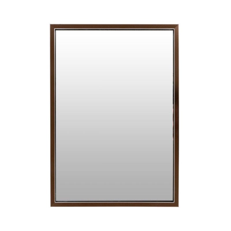 Miroir Mural Design 'Cliff' 68cm Bronze