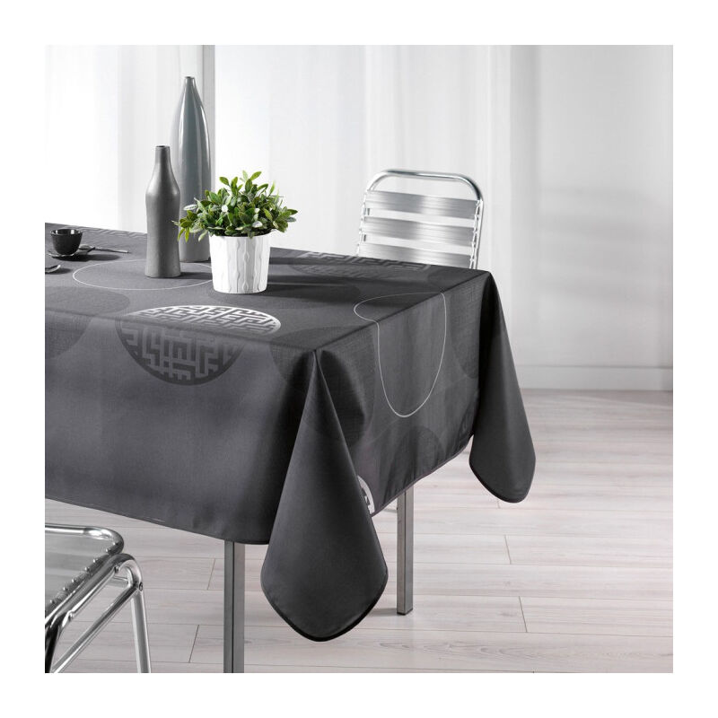Nappe Antitache 'Kosmo' 150x240cm Anthracite Nappe Antitache 'Kosmo' 150x240cm Anthracite