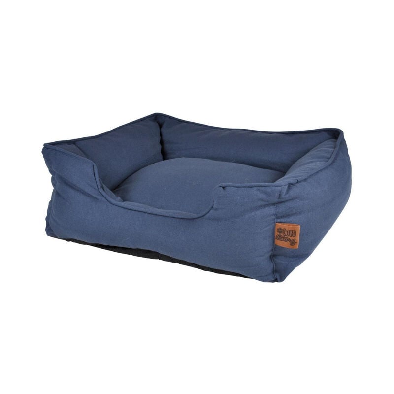 Panier pour Chien & Chat "Terrazzo" 55cm Bleu Indigo