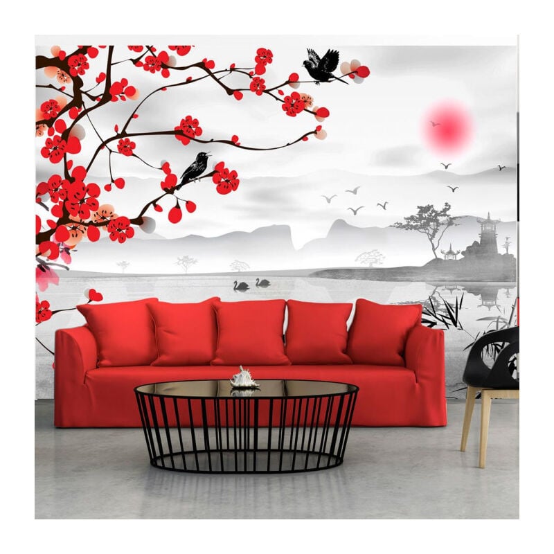 Papier Peint 'Japanese Garden' 70 x 100 cm