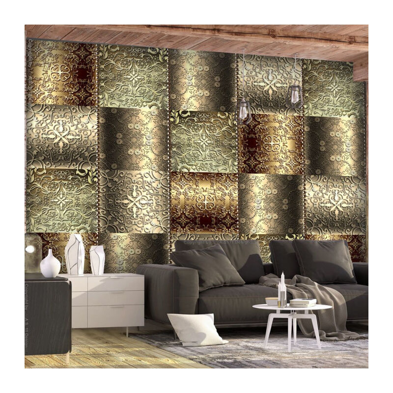 Papier Peint 'Metal Plates' 70 x 100 cm