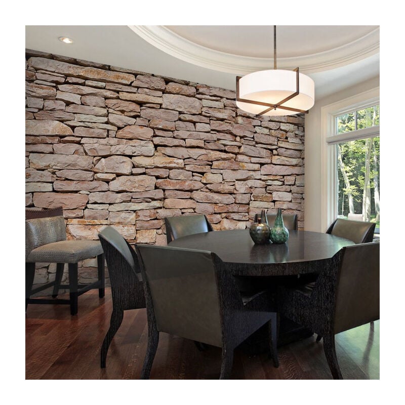 Papier Peint 'Mur de Pierre Naturelle' 270 x 350 cm