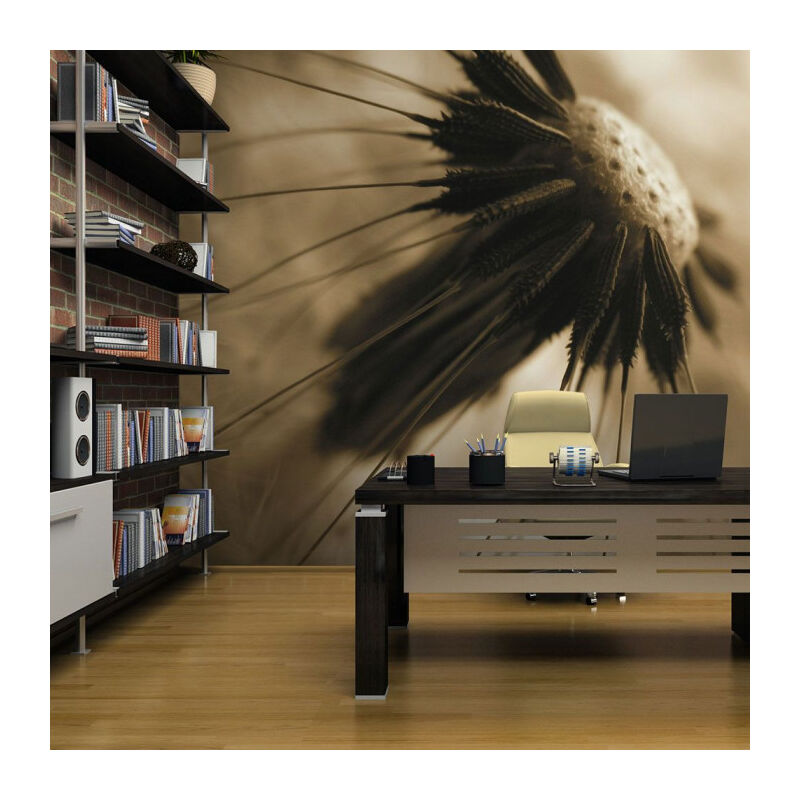 Papier Peint 'Pissenlit Sépia ii' 154 x 200 cm