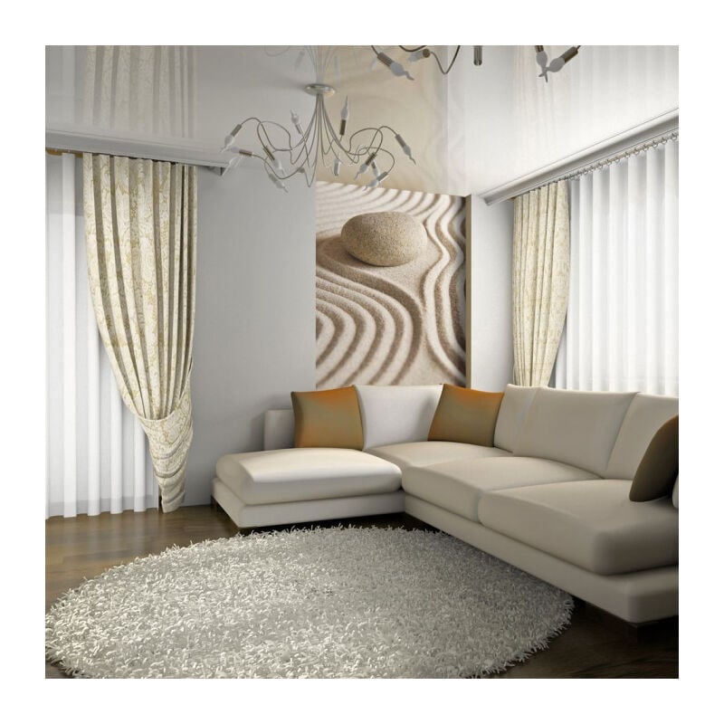 Papier Peint 'Sable & Galet Zen' 154 x 200 cm
