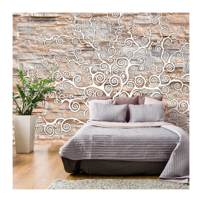 Papier Peint 'Stone Tree' 70 x 100 cm