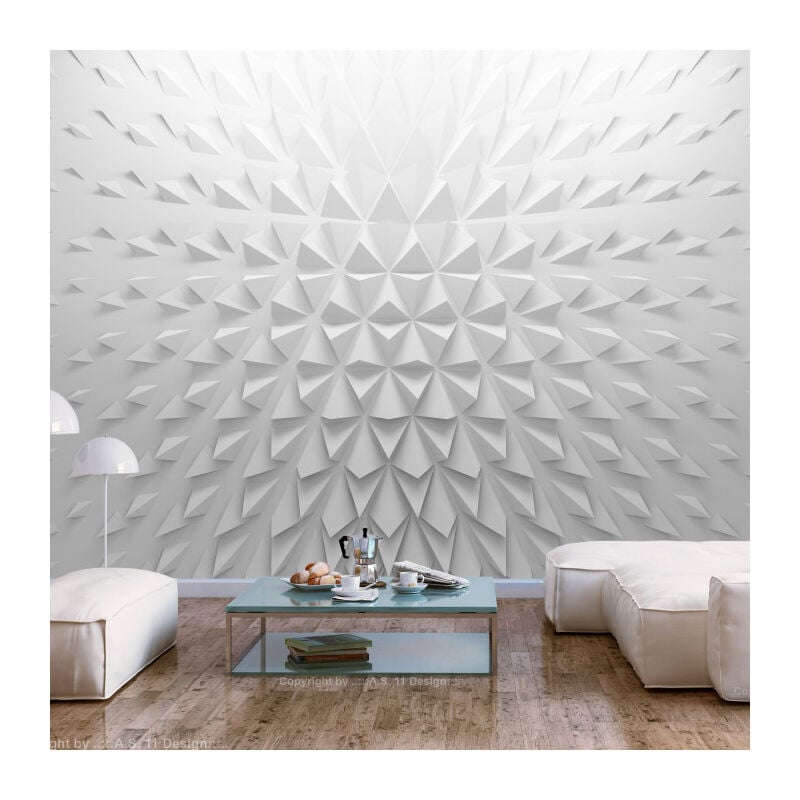 Papier Peint 'Tetrahedrons' 70 x 100 cm