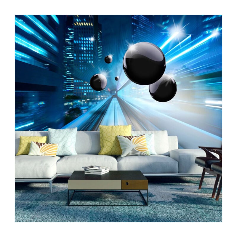 Papier Peint 'Time & Space' 70 x 100 cm